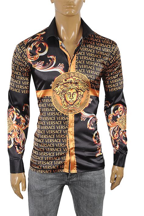 versace shirts for men